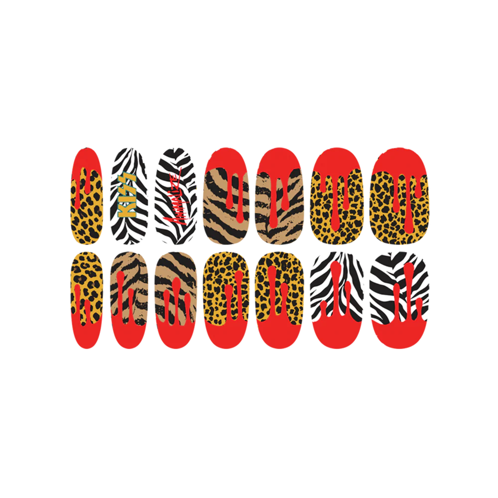 Animalize Print Nail Stickers