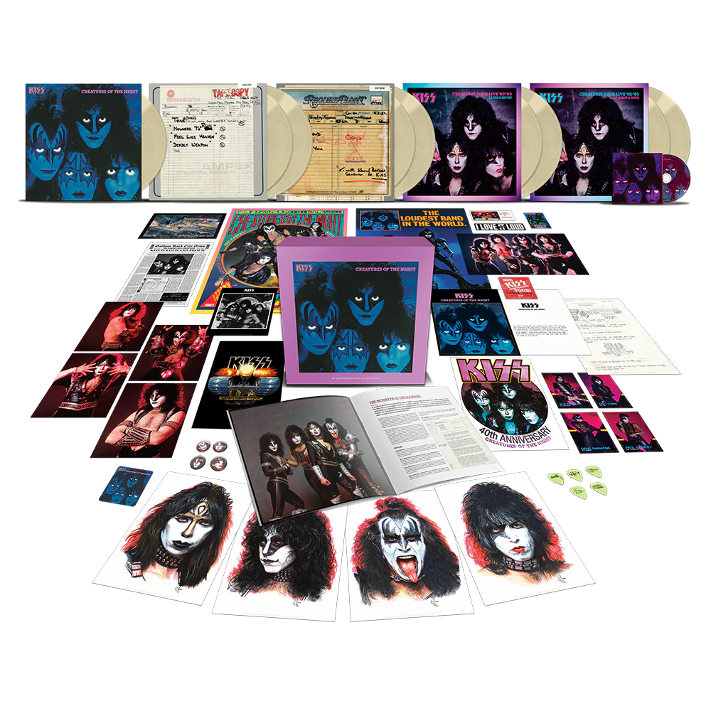 Creatures Of The Night 40th Anniversary 9LP Super Deluxe (Limited Edition Glow-In-The-Dark Vinyl) - Image 2