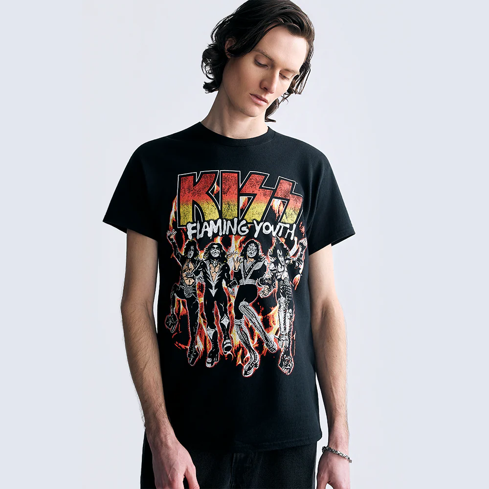 Flaming Youth Single Cover T-Shirt - Image 3