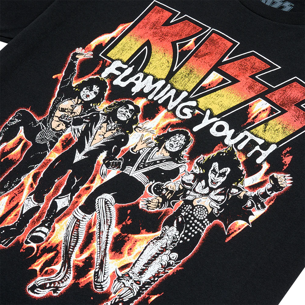 Flaming Youth Single Cover T-Shirt - Image 4
