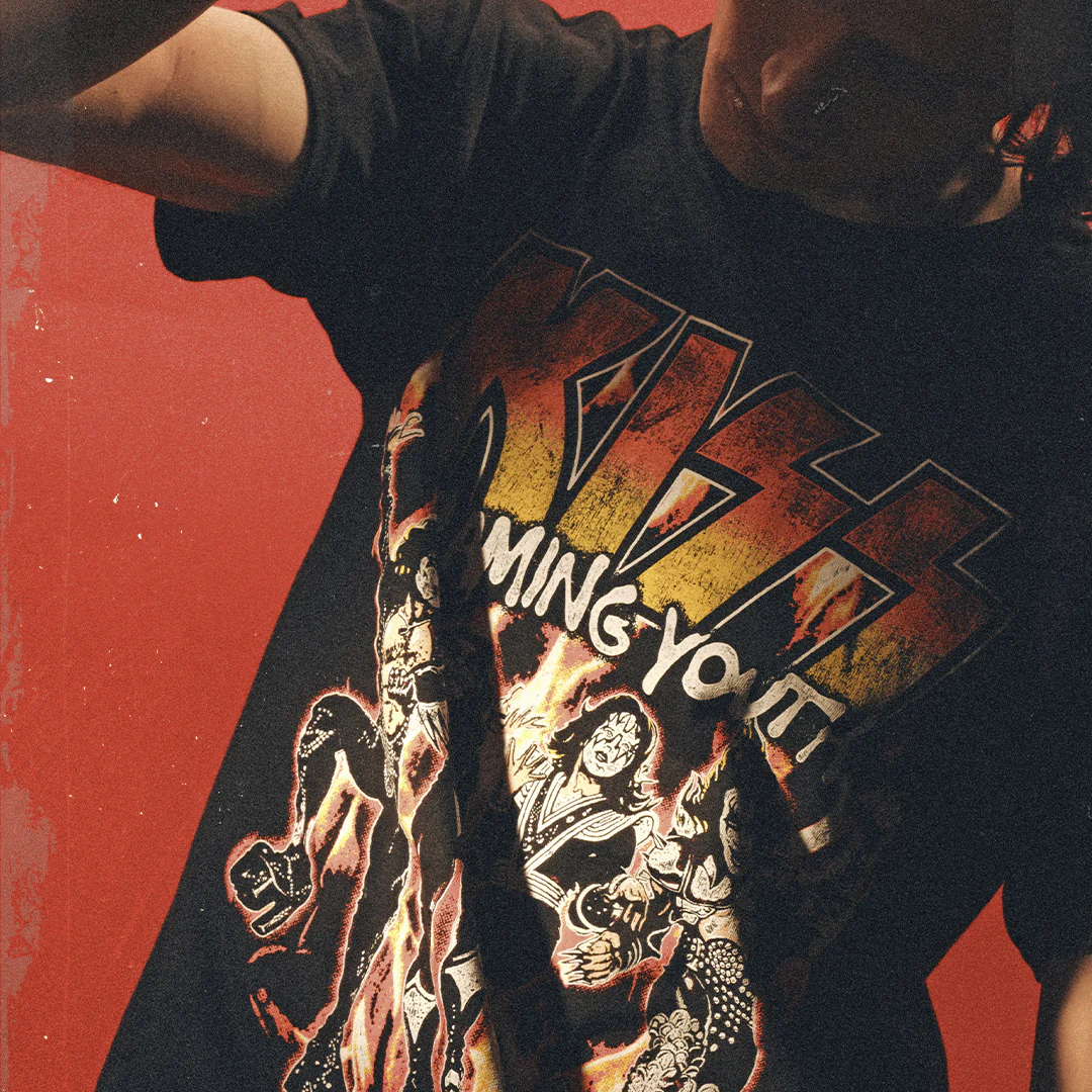 Flaming Youth Single Cover T-Shirt - Image 5