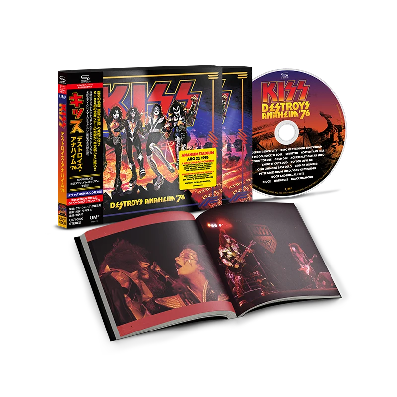 KISS Destroys Anaheim '76 SHM-CD
