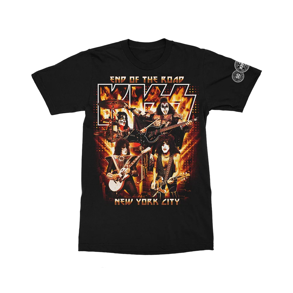KISS End Of The Road Final Shows Ever T-Shirt - Image 2