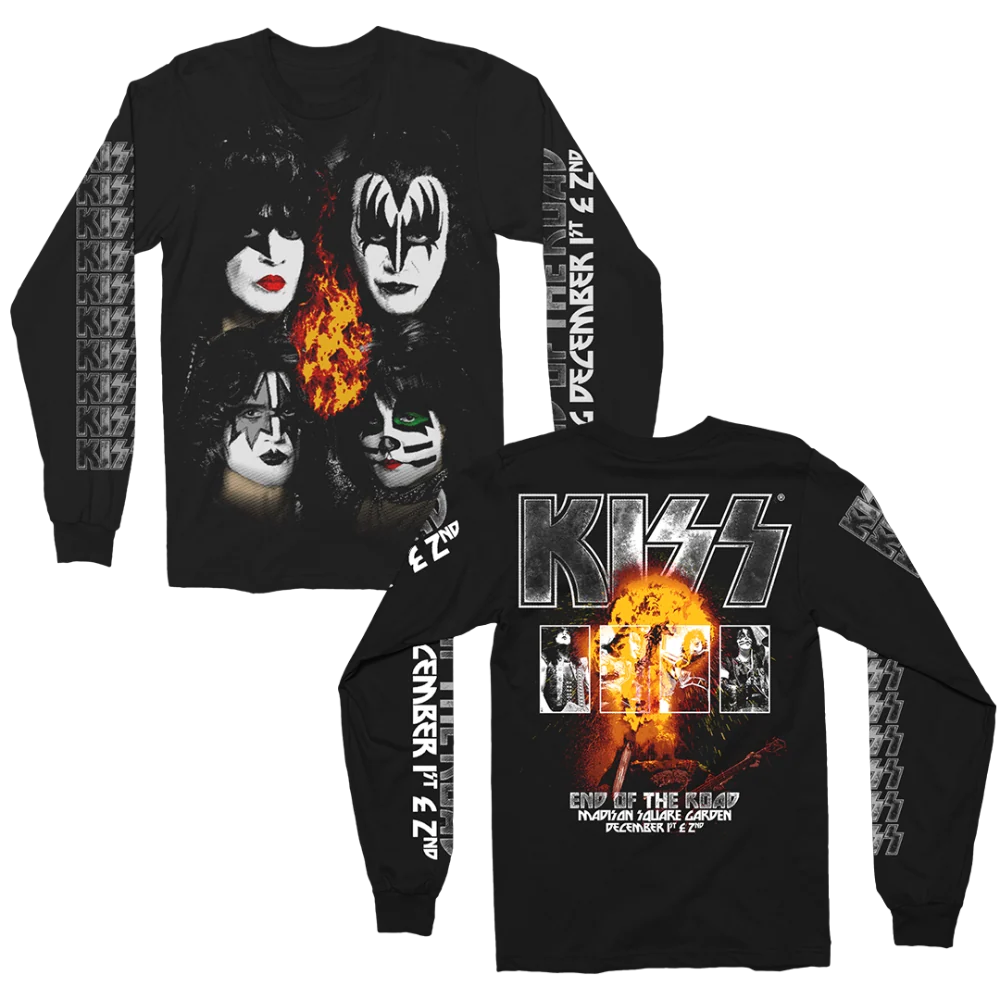 KISS EOTR Final Shows Long Sleeve - Image 3