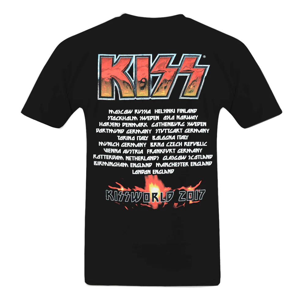 KISSWORLD In Hands '17 T-Shirt - Image 2