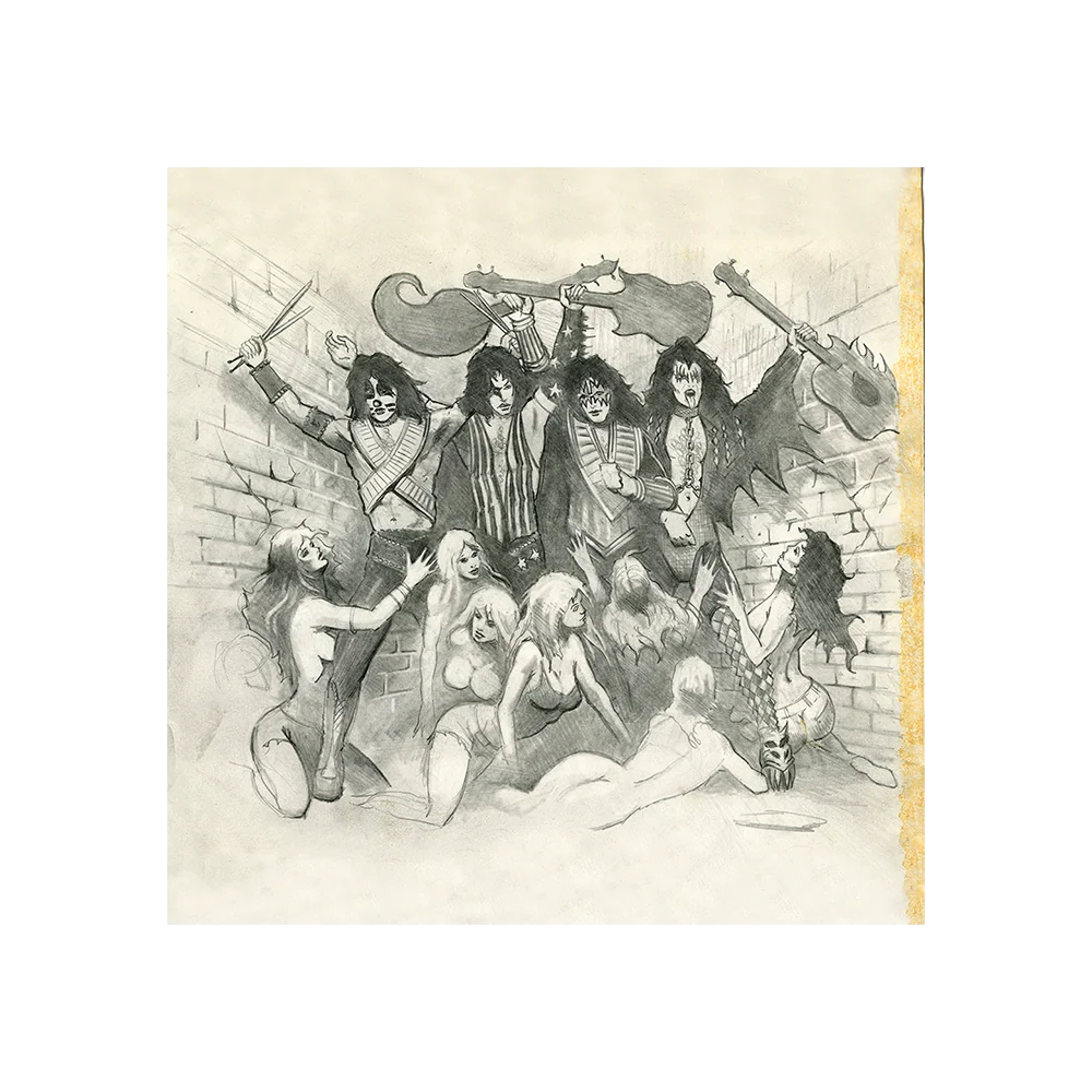 Love Gun Sketch T-Shirt - Image 2